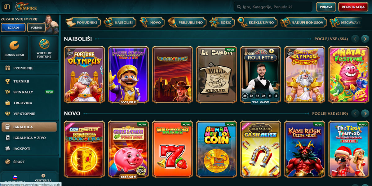 MyEmpire Casino Slot Games