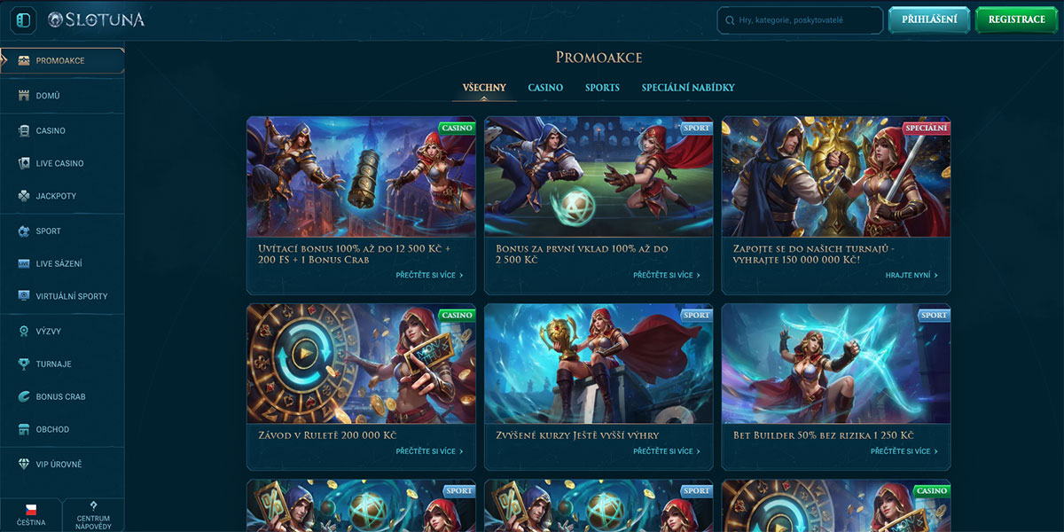 Slotuna Casino Bonuses and Promotions