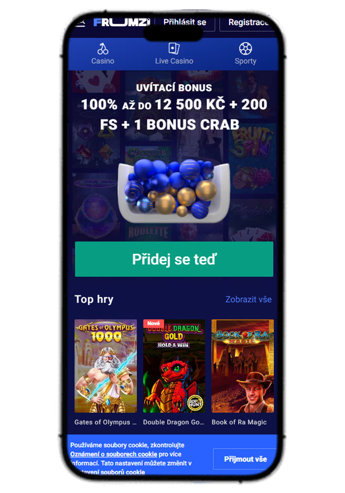 Frumzi Casino Mobile