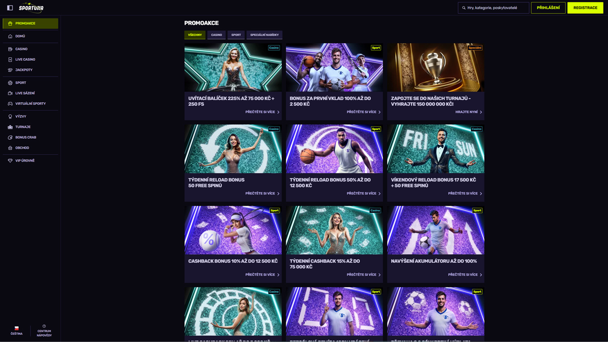 Sportuna Casino Bonuses