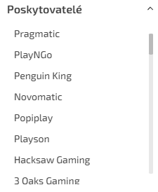 BoaBoa Casino Providers