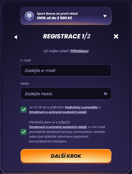 FunBet Casino Register