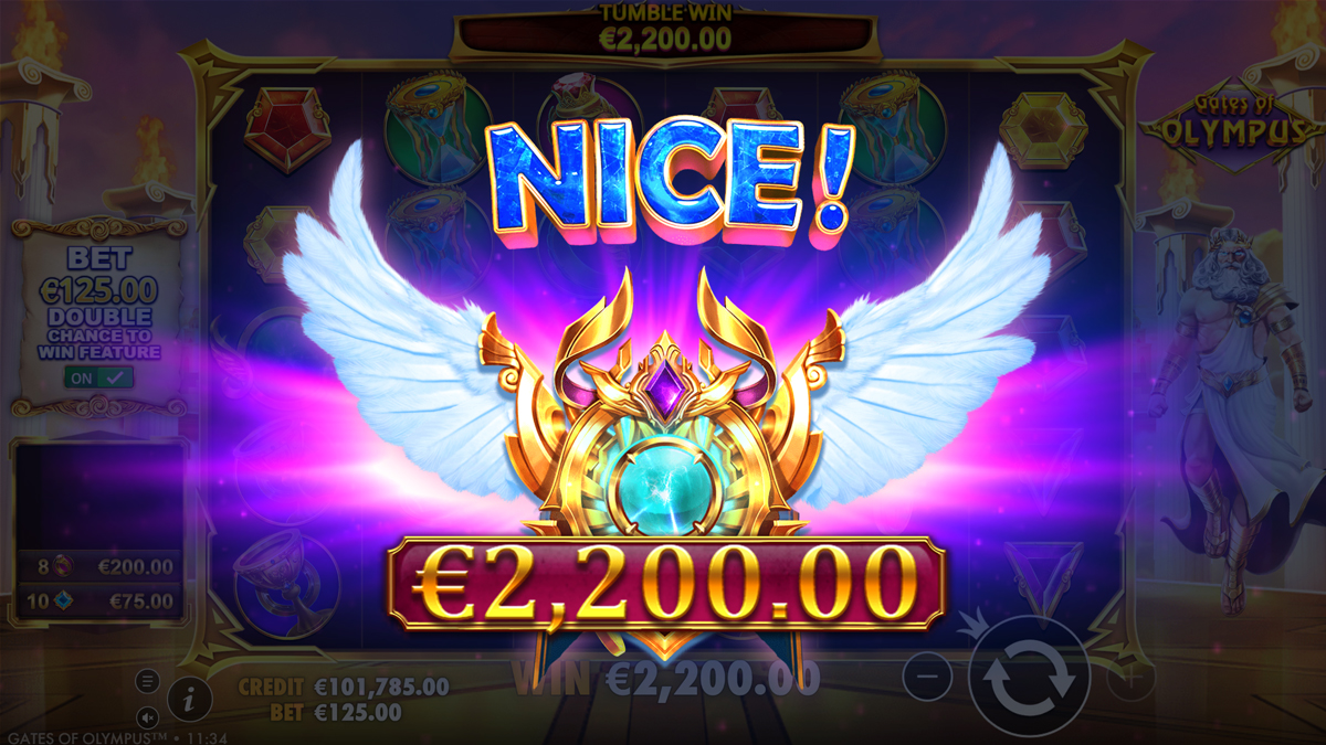Gates of Olympus Nice Win
