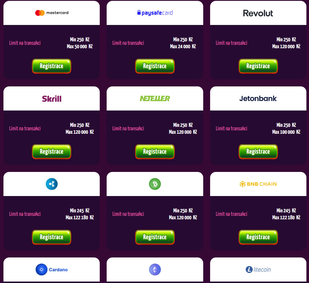Joker8 Casino Payments