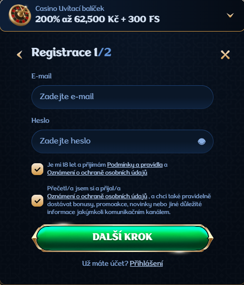 Millioner Casino Register