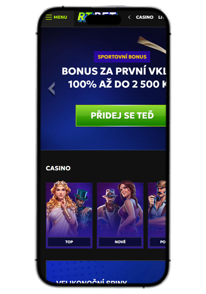 RTBet Casino Mobile