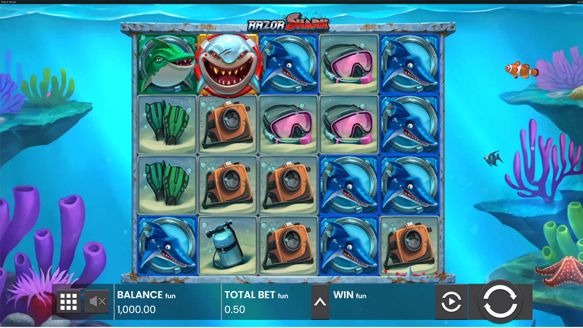 Razor Shark Base-Play