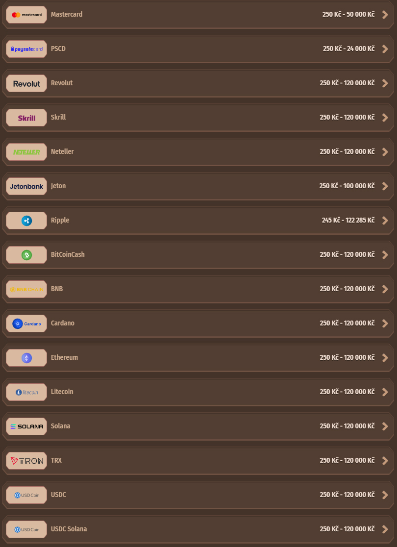 StoneVegas Casino Payments