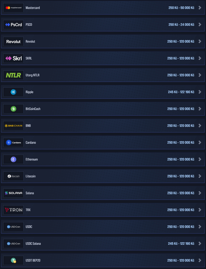 VegasHero Casino Payments