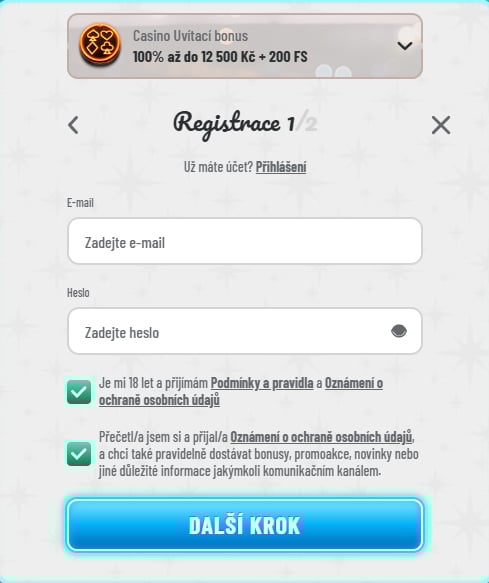 Wyns Casino Register