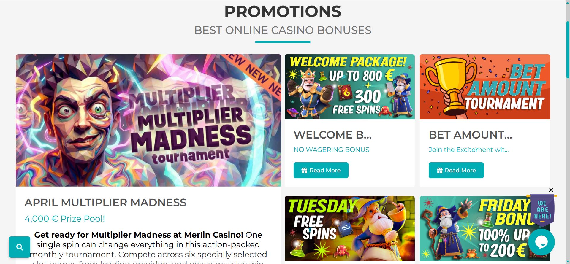 merlin casino promotions