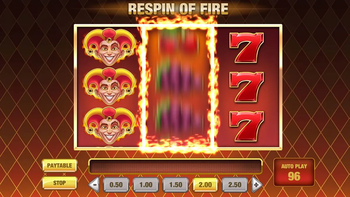 Znovu-točení Fire Joker 1