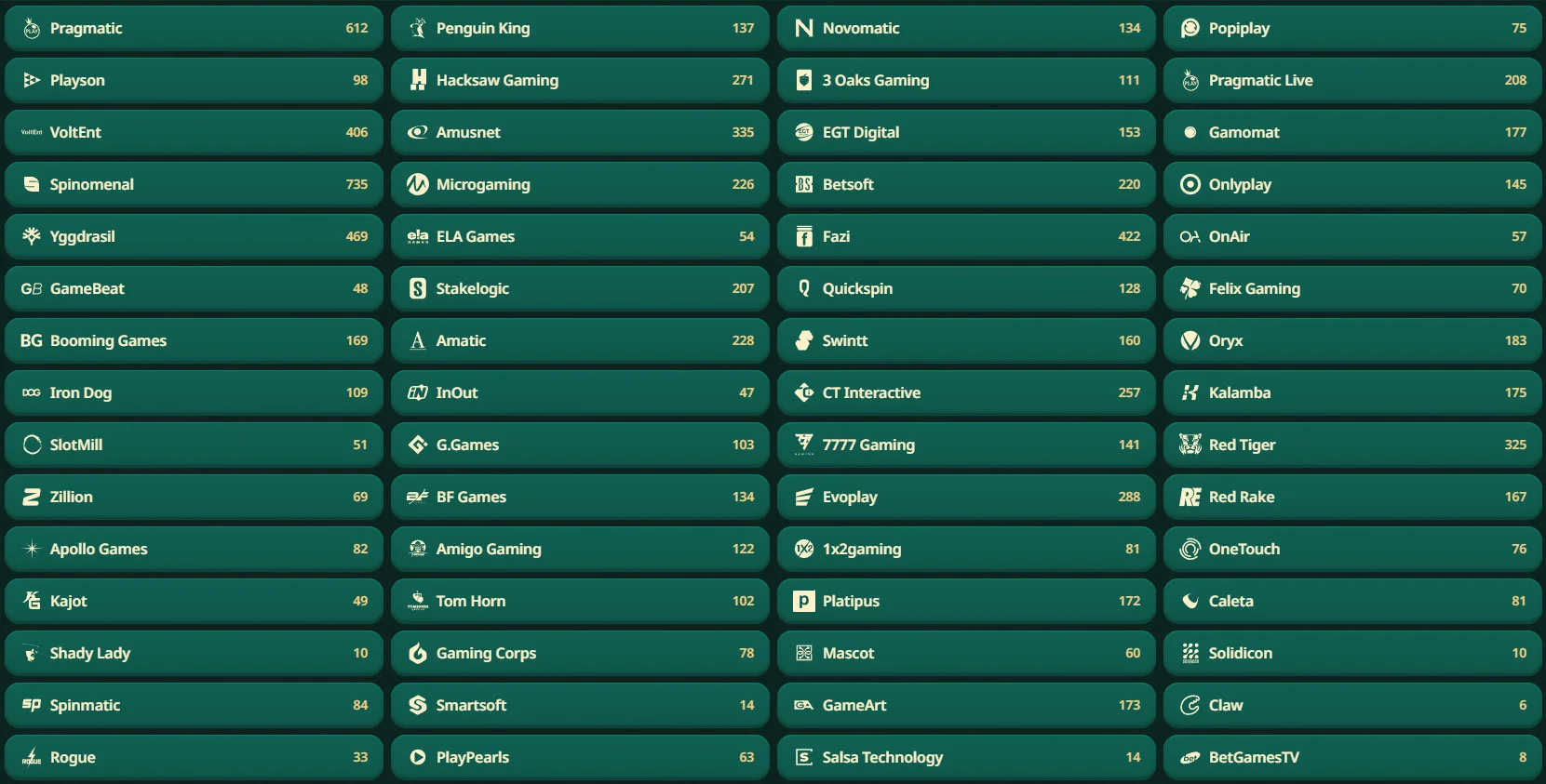 GoKong-Casino-Providers