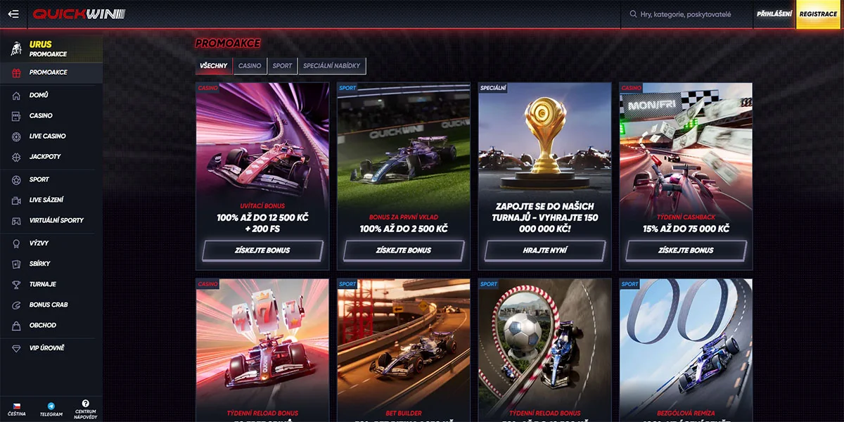 QuickWin Casino Bonuses and Promotions