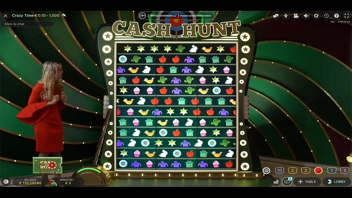 Crazy Time CashHunt