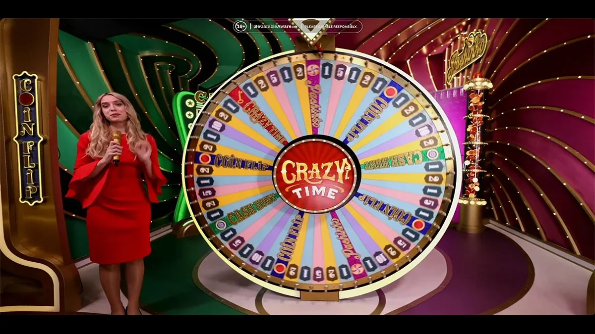 Crazy Time Presenter