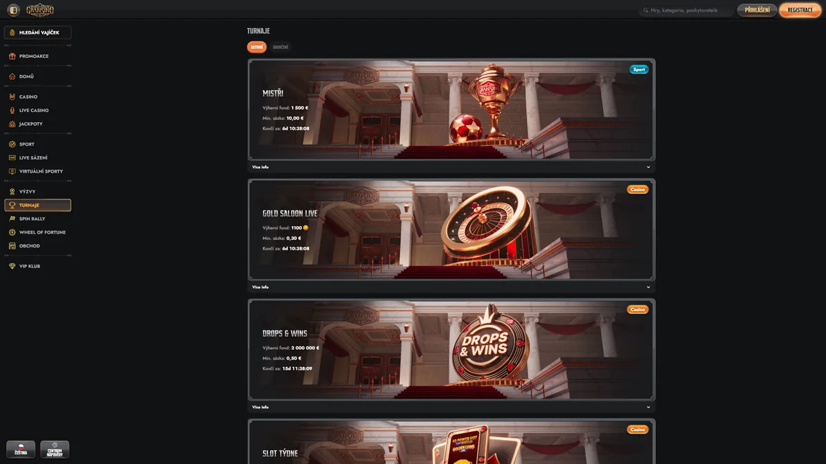 Gransino Casino Tournaments