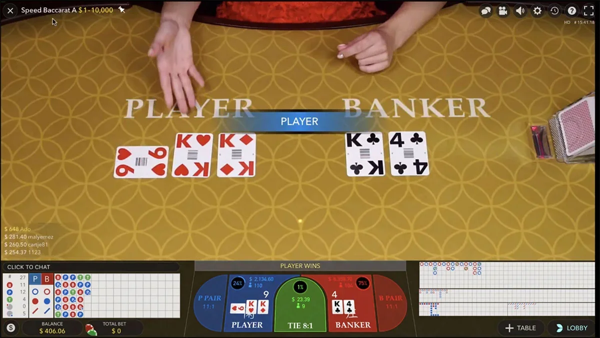 Live-Baccarat-base play