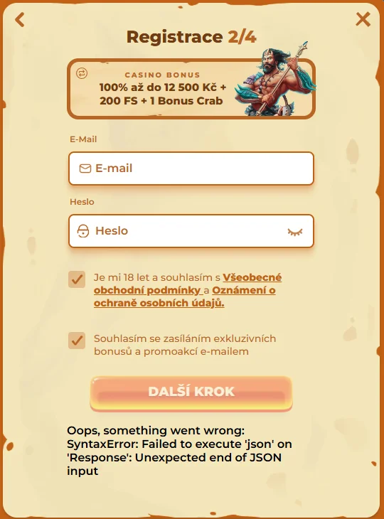 Posido Casino Register