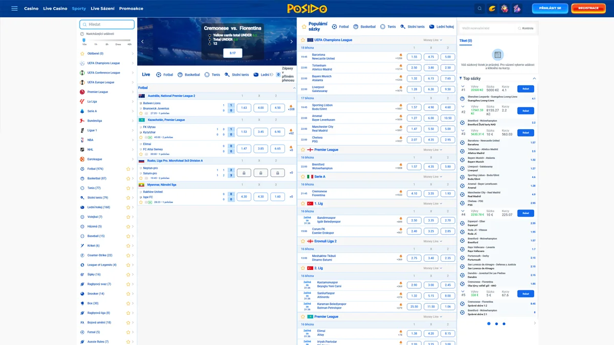 Posido Casino Sports Betting