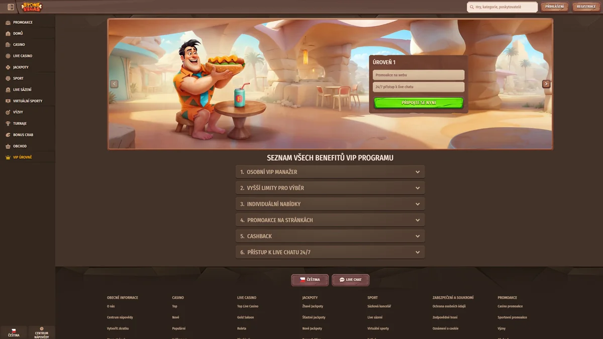 StoneVegas Casino VIP