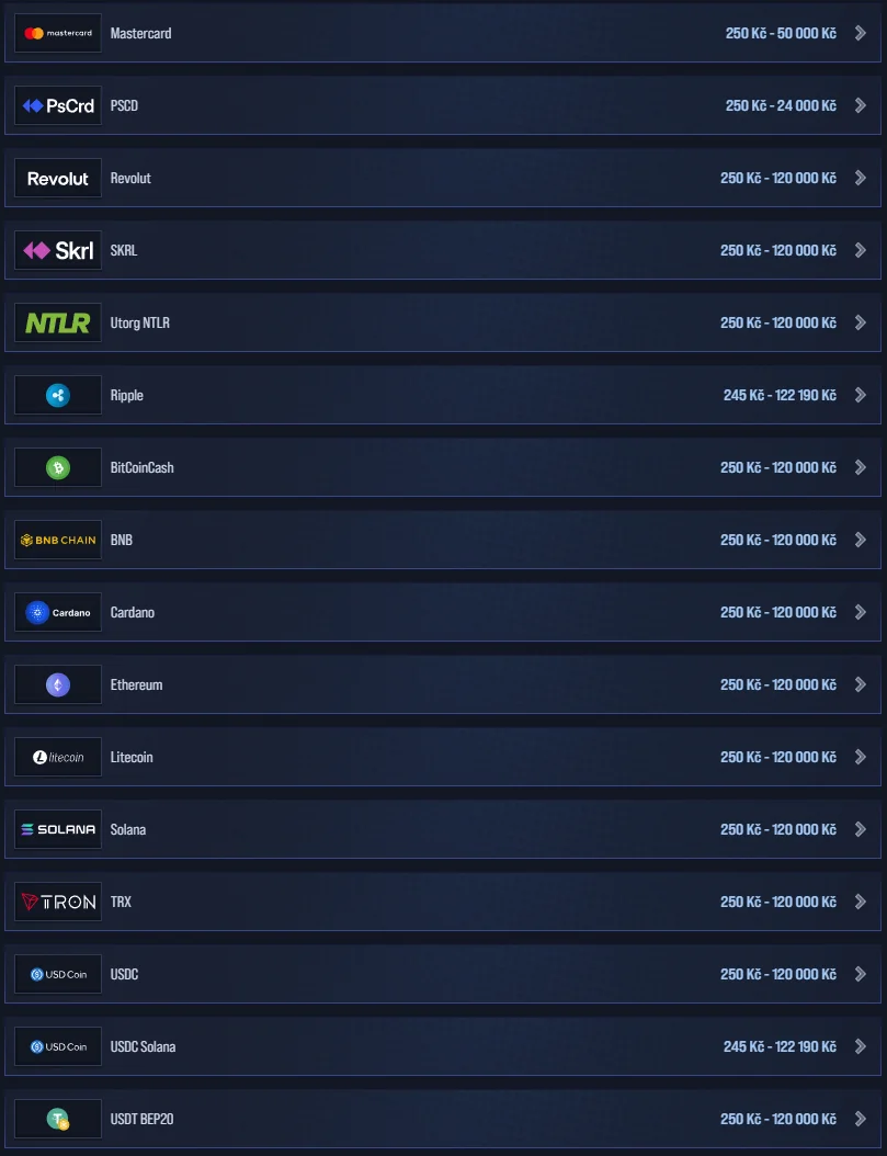 VegasHero Casino Payments