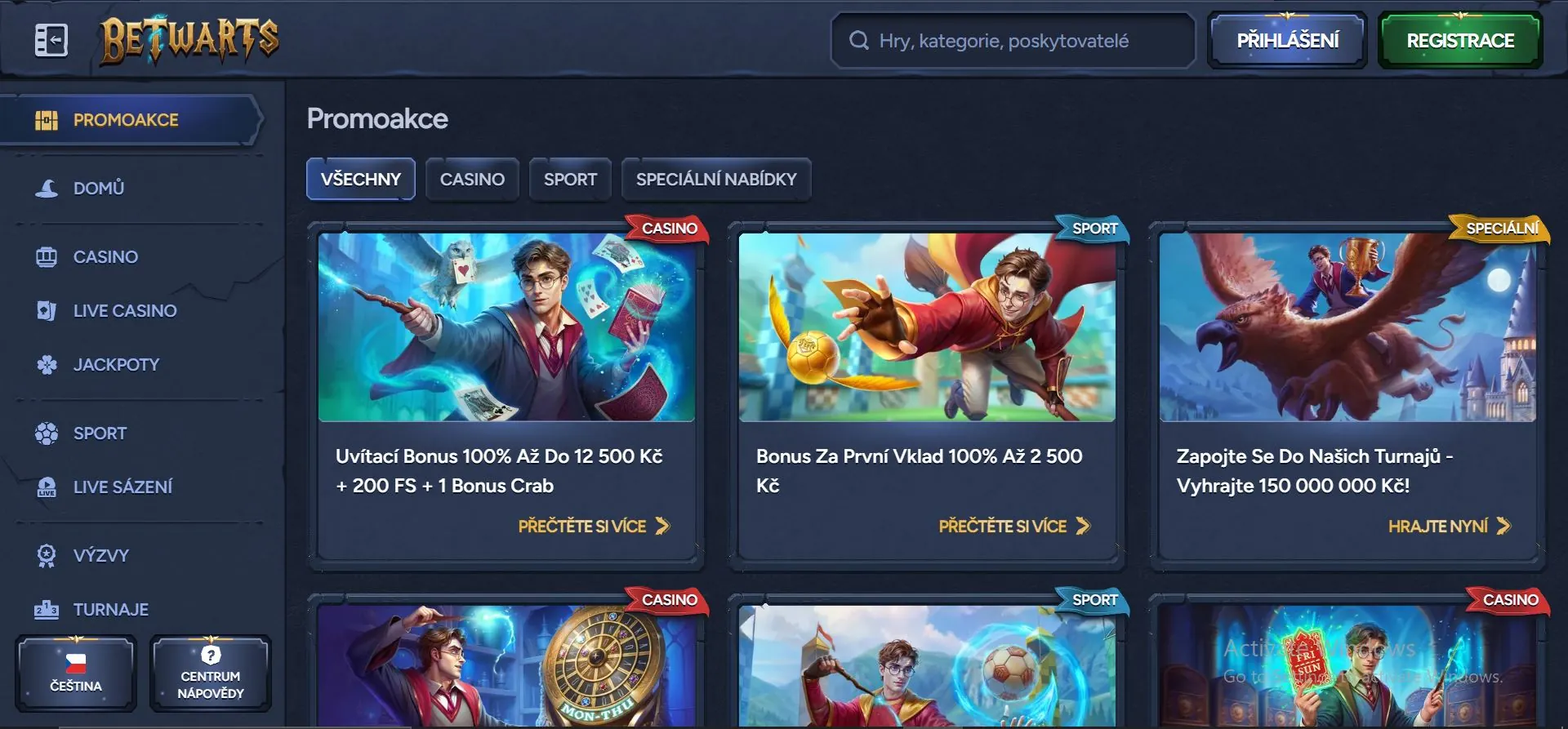 betwarts casino promotions