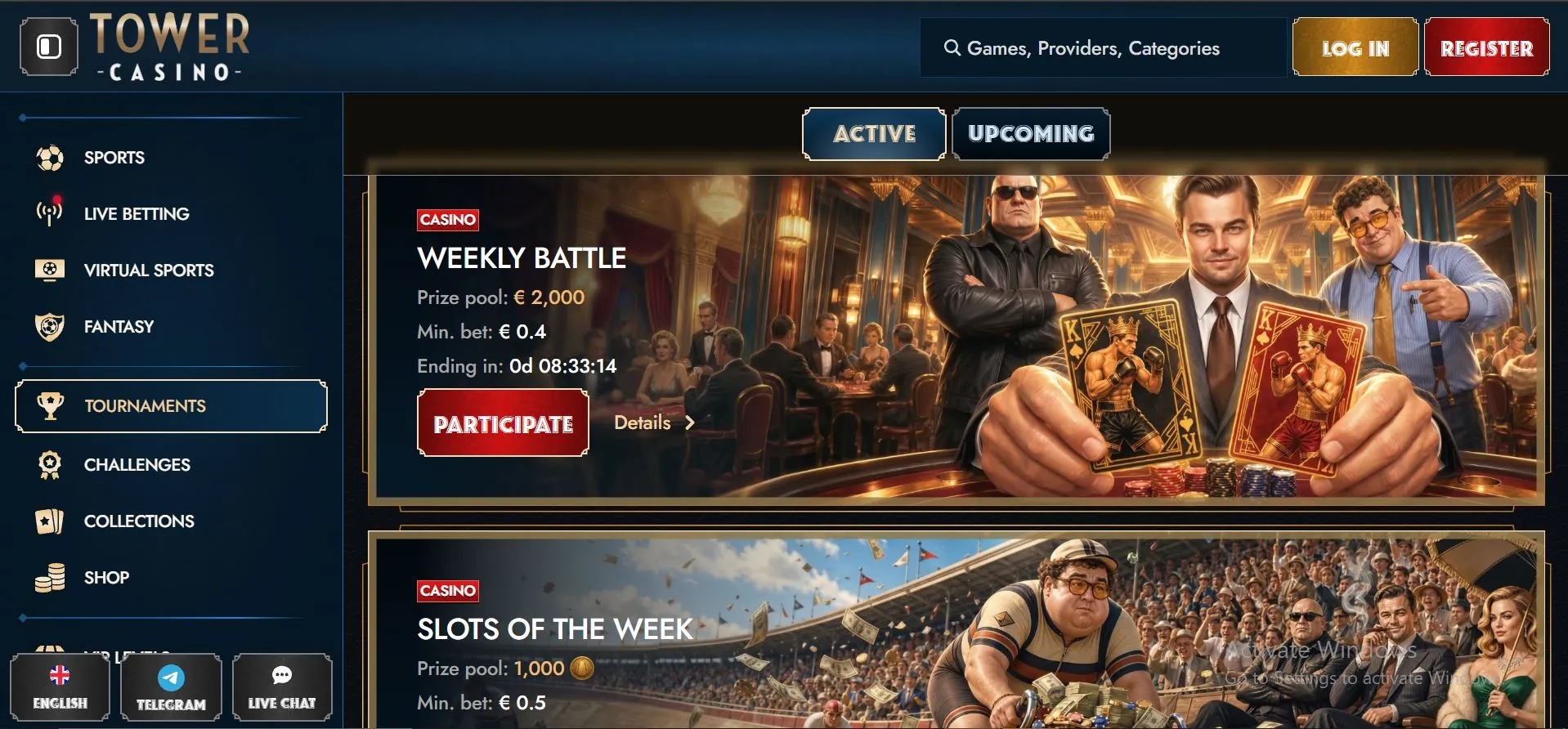 tower-casino-tournaments