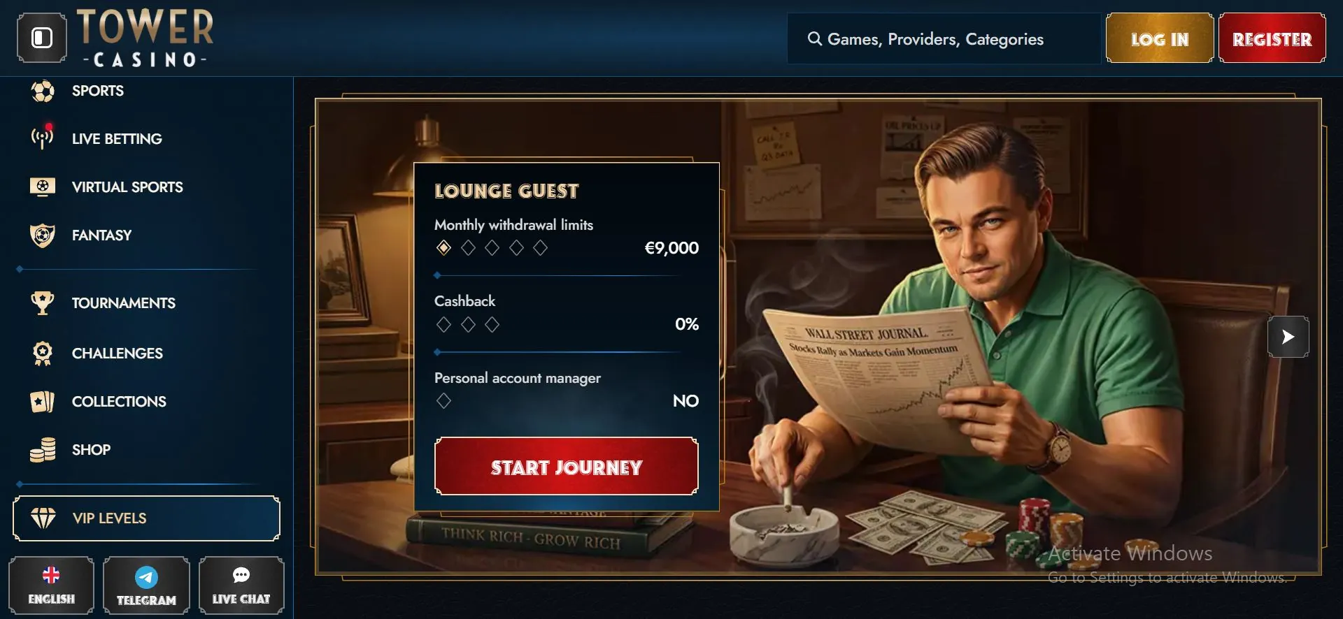 tower-casino-vip-program